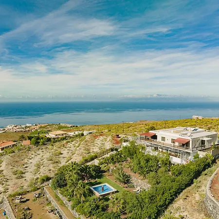 Apartamento Canaan In Tenerife - Heated Pool, Ocean Views, Palm Garden,